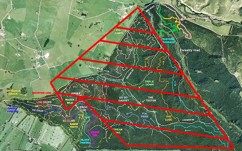 park map | Tokoroa Mountain Bike Club